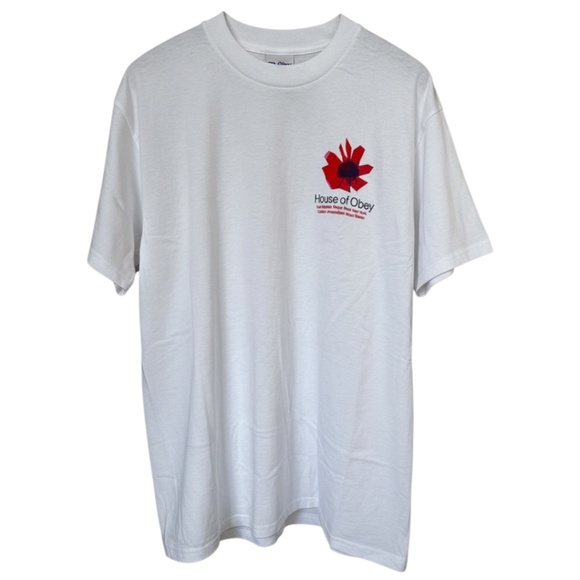 Obey, NWT House Of Obey Floral Classic Tee - Picture 6 of 7